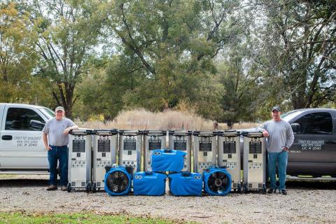 Cowboy Pest Management Trucks, Heaters & Fans For Bed Bug Heat Treatment